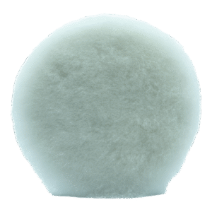 BORLA DE LANA BLANCA DE 5.1""